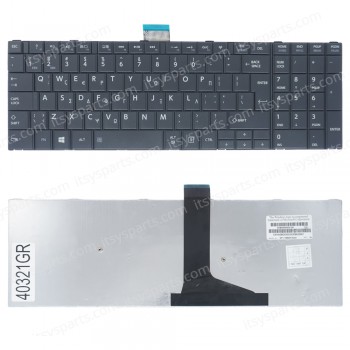 Keyboard Laptop Keyboard Toshiba Satellite L75t L75t-A L75-B L75D-B L75t-B A000237310 AEBD5U00010 AER15U00310 23C63 US V150613AS1 V000320330 A000237890 6037B0085002 9Z.N7TSV.801 V138170AS1 9Z.N7TSV.601 V138170A V138170AS1 (Ref.40321GR)