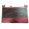 Laptop Keyboard Greek - Greek Keyboard for Asus EeePC X101 X101H X101CH Red With C Cover Keyboard AEEJ8+00010 MP-10B66GR-9202 (Ref. 40418GRCOVER)