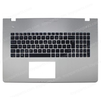Greek Keyboard for Laptop Asus N76 N76V N76VB N76VJ N76VM N76VZ Greek Layout 0kn0-m32bg13 0knb0-6620bg00 13n0-mha0k11 90R-NAL1K3100Y 13N0- MHA0K11 1A 13GNAL1AM082-1 BACKLIT (Code 40419GRCOVER)