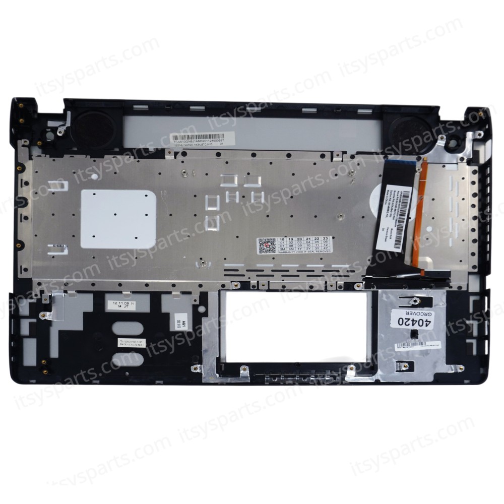 Greek Keyboard for Laptop ASUS N56 N56V N56DP N56VB N56VJ N56VM N56VZ N56SL AENJ8+01010 13GN9J1AM020 BACKLIT (Ref. 40420GRCOVER)