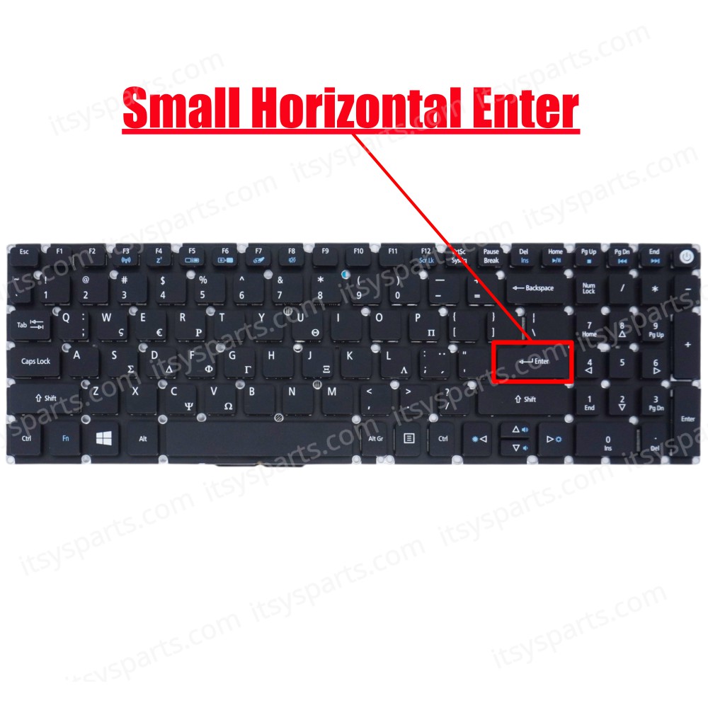 Keyboard Laptop - Keyboard for Laptop Acer Aspire E5-520 E5-532 E5-550 E5-573 E5-570 E5-722 E5-770 F5-521 F5-571 F5-570 K50-10 V3-574 V3-575 V5-591 VN7-572 VN7-792 F5-572G-52J3 TravelMate P257 P258 P277 P278 (Ref. 40411GR)
