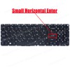 Keyboard Laptop - Keyboard for Laptop Acer Aspire E5-520 E5-532 E5-550 E5-573 E5-570 E5-722 E5-770 F5-521 F5-571 F5-570 K50-10 V3-574 V3-575 V5-591 VN7-572 VN7-792 F5-572G-52J3 TravelMate P257 P258 P277 P278 (Ref. 40411GR)