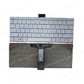 Laptop Keyboard - Keyboard for HP Pavilion X360 11-K 11-k000 X360 11-K000NV X360 13-U000NV x360 13-u101ne HPM14K33US-6981 PK131U41B00 (Ref. 40430USWHITE)