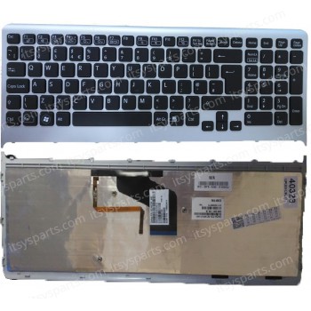 Keyboard-Laptop Keyboard Sony Vaio VPC-F2 VPCF2 VPC-F219FC VPCF219 VPCF21Z1E 9Z.N6CLF.A01 9Z.N6CBF.A0L 045-0001-128_A D1148030919 D114T030199 148952721 148952881 148952741 9Z.N6CBF.A01 D1167015053 (SKU.40158UK)