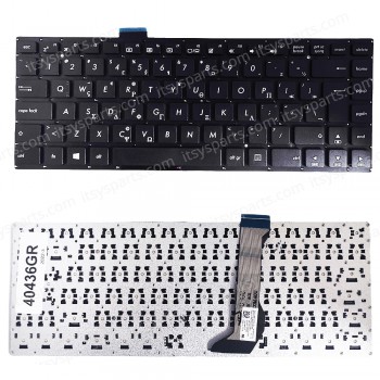 Greek Keyboard for ASUS E402 E402M E402MA E402SA E402SA E402S E403SA E402N (Ref.40436GR)