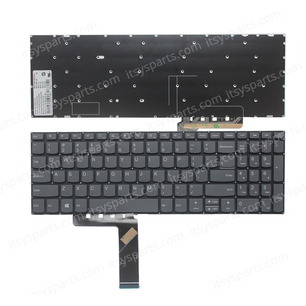 Laptop Keyboard - Keyboard for Lenovo IdeaPad 320-15 320-15ABR 320-15IAP 320-15AST 320-15IKB 320-15ISK 320S-15ISK 320S-15IKB SN20K93009 PM5NR-US 9Z.NDRDSN.101 (Ref.40486USNOFRAME)