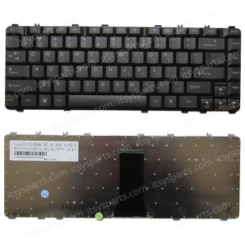 Laptop Keyboard - Keyboard for IBM Lenovo Y450 Y450A Y550 Y560 B460E B460 V460 Y460 Y460C MB306-001 AEKL2U00010 25-008101Y460P L-Y450-BLK (Ref.40451US)