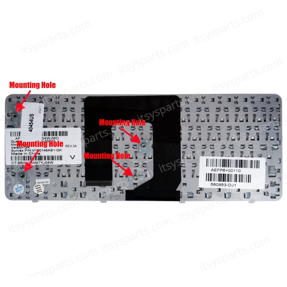 Keyboard Laptop - Keyboard for HP DM1 DM1-2000 DM1-2100 AEFP6700110 DM1-1000 DM1-1100 mini 311 608583-001 V100146CS1 615627-001 AEFP8U00110 615627-001 V100146CS1 AEFP6700010 AEFP6700110 US (Ref.40454US)