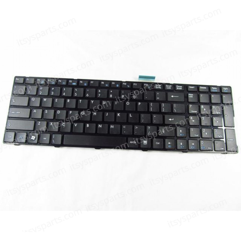 Laptop Keyboard - Keyboard for MSI MS16GB MS16GA GE60 CR61 CX70 CR70 CX61 gp60 gp70 MS-16GA MS-16GD V139922CK1 S1N-3EUS2C1-SA0 (Ref. 40424US)