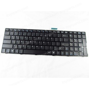 Laptop Keyboard - Keyboard for MSI MS16GB MS16GA GE60 CR61 CX70 CR70 CX61 gp60 gp70 MS-16GA MS-16GD V139922CK1 S1N-3EUS2C1-SA0 (Ref. 40424US)