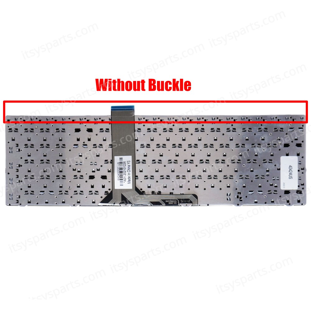 Laptop Keyboard - Keyboard for MSI MS16GB MS16GA GE60 CR61 CX70 CR70 CX61 gp60 gp70 MS-16GA MS-16GD V139922CK1 S1N-3EUS2C1-SA0 (Ref. 40424US)