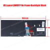 Laptop Keyboard for Asus Q503 Q503U Q503UA 0KN0-SR3US13 0KNB0-662NUS00 US No Frame Backlight Black ( SKU.40463USBACKLIT )