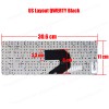 Keyboard Laptop - Keyboard for HP Pavilion G4-2000 G4-2100 G4-2200 G4-2300 G4-2400 680555-001 698188-001 AER33U02110 AER33L00110 MP-11K66LA-920 (Ref.40465US)