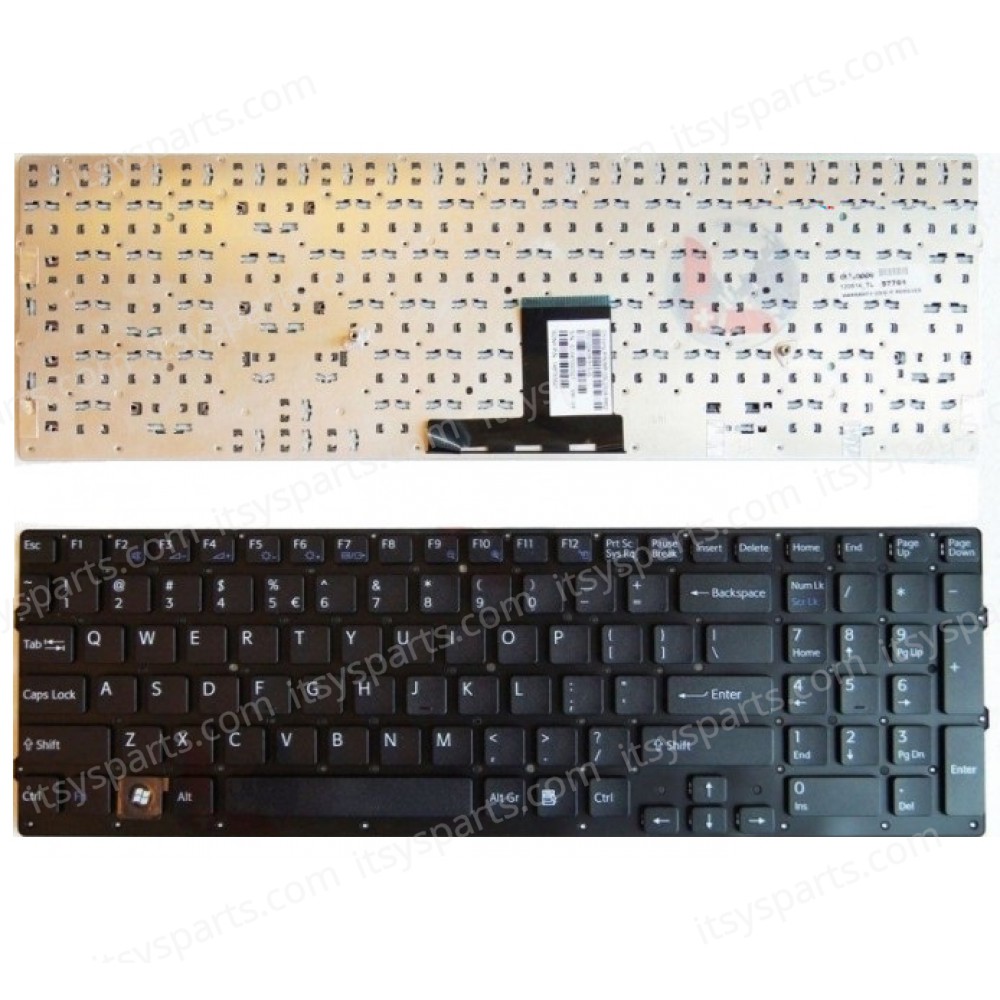 Keyboard Laptop Keyboard Sony Vaio VPC EC VPC-EC VPC-EC3M1E VPCEC1M1E VPCEC2S0E VPC-EC2JFX VPC-EC290X 148794011 148793611 A1766537A VPC-EC2GGX MP-09L23GR-8863 148793981 550102K46-515-G (Ref.40374USNOFRAME)