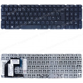 Laptop Keyboard for HP Pavilion 15- B Series Sleekbook (Without Frame) Black UK AEU36E00010 SG-58000-2BA 701684-0341 ( SKU.40048UKNOFRAME )