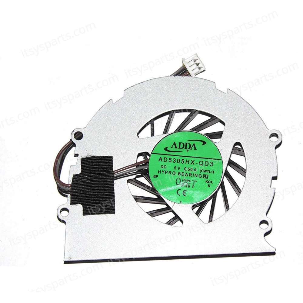 Laptop Fan - CPU Cooling Fan TOSHIBA Satellite Pro T110 T130 T130D T135 135D CPU Fan, ADDA AD5305HX-QD3 (Ref. 80482) Laptop Fan - CPU Cooling Fan TOSHIBA Satellite Pro T110 T130 T130D T135 135D CPU Fan, ADDA AD5305HX-QD3 (Ref. 80482)