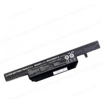 Laptop Batteries - Batteries for Clevo W650 W650EH W650S W650SC W650SH W650SJ W650SR W650SZ W670SJQ W650BAT-6 6-87-W650S-4D4A 6-87-W650S-4D4A1 6-87-W650S-4D4A2 (Ref.-1-BAT0079(4.4Ah))
