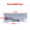 Laptop Keyboard Dell Latitude PK130FN1A26 PK130FN1A28 PK130FN1A28 PK130FN1B00 PK130FN1B29 PK130FN1E13 PK130FN1E15 PK130FNE4 PK130LY2C00 PK130N1A12 V118925CS1 005G3P 020P73 05YFMV 06FYKY 07N3Y5 08TXXV 095P69 0C7FHD 0CN5HF(Ref.40190US)