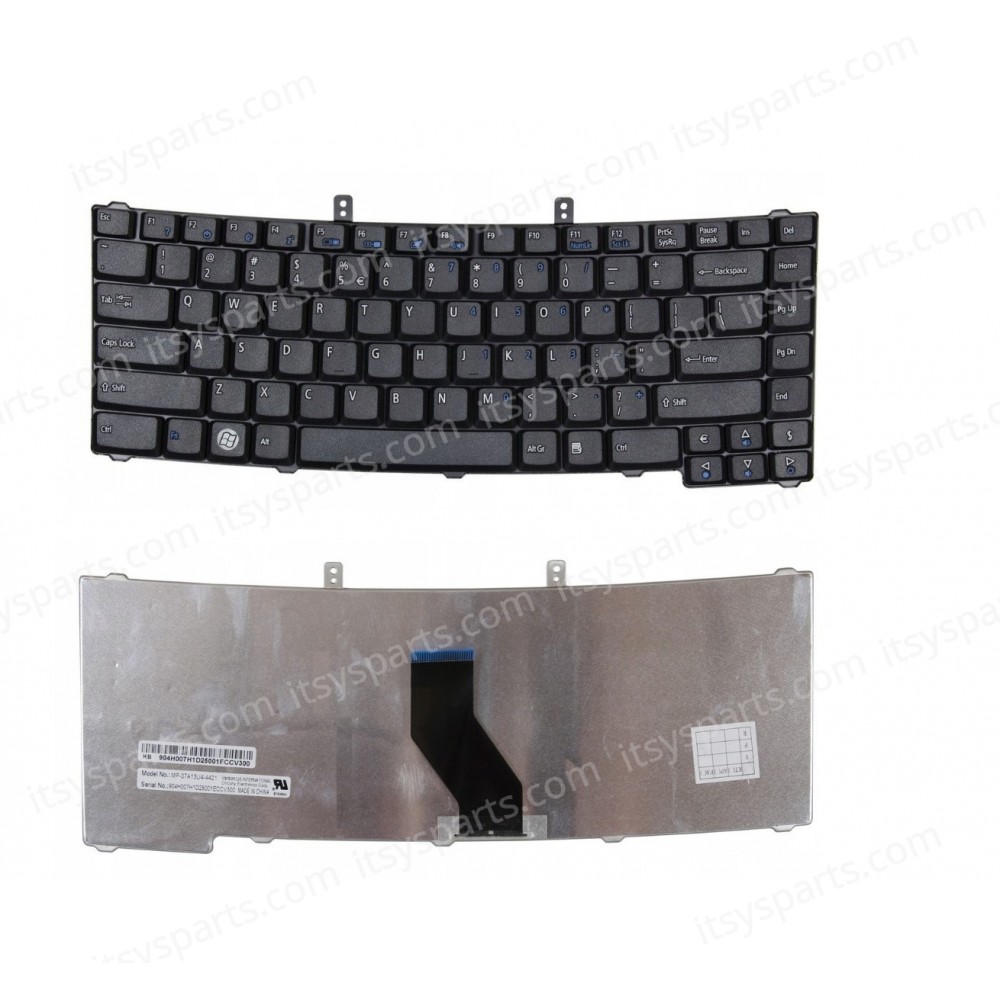 Laptop Keyboard Acer MP-07A16TQ-4421 NSK-AGK0U NSK-AGK1D NSK-AGKOU NSK-AGL0A NSK-AGL0E NSK-AGL0F NSK-AGL0G NSK-AGL0J NSK-AGL0R NSK-AGL0S NSK-AGL0T NSK-AGL0U NSK-AGL1A NSK-AGL1D PK1303M01H0 PK1303M02H0(Ref.40183US)