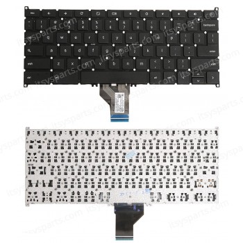 Laptop Keyboard - Keyboard for Acer Chromebook C720P-2666 C720P-2625 C720-2800 C720-3871 9Z.NB0SQ.001 NSK-RA0SQ 01 AEZHNU00010 ZHN NK.I1117.026 (Ref.40468USNOFRAME)