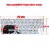 Keyboard - Keyboard Laptop HP EliteBook 836307-A41 836307-201 836307-08 836307-D61 836307-BB1 836307-061 836307-AD1 836307-161 836307-B31 836307-DH1 836307-FP1 836307-091 836307-131 836307-271 836307-251 (Ref.40356US)