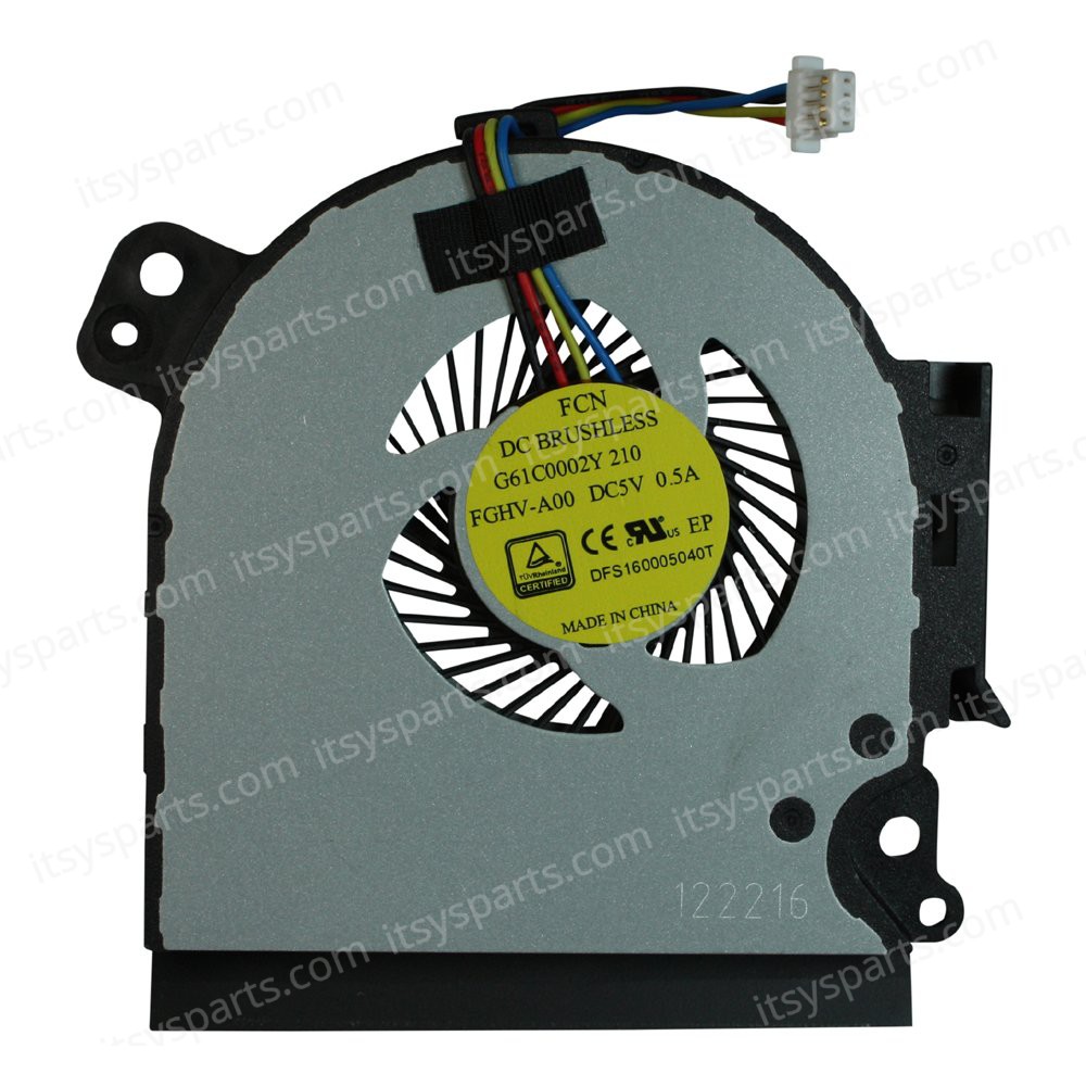 Laptop Fan - CPU Cooling FanToshiba Satellite Pro A50-C-23P A50-C-27D A50-C A50-C-11M A50-D-119 (Ref. 80484)