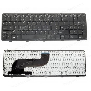 Keyboard Laptop HP ProBook 650 G1 655 G1 Keyboard With Frame No Pointer US 736649-001 738697-001 6037B0087901 (Ref.40470US)