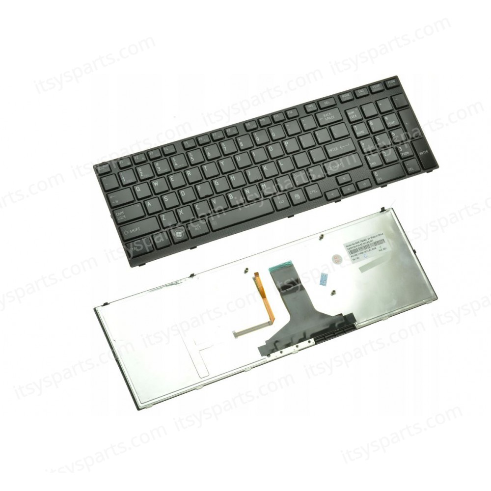 Laptop Keyboard TOSHIBA SATELLITE P750 P750D NSK-TQ1BC NSK-TQ1BC 0G NSK-TQ2GC 01 NSK-TQ3BC PK130IU1A00 PK130IU1B00 PK130IU1B05 PK130IU1E09 PK130IU2B15 PK130IUIU2B00 PK130TU1E12 PK130lU11A00 (Ref.40011USBACKLIT)