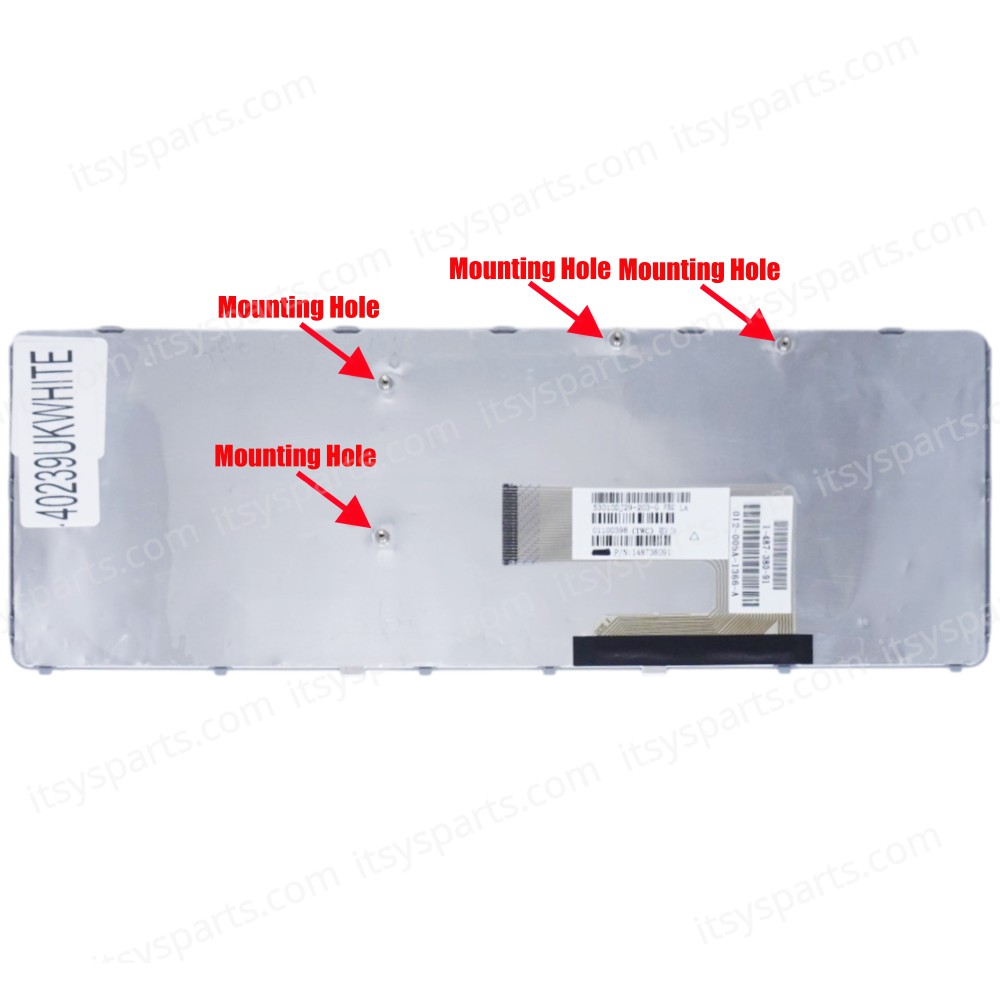 Keyboard Laptop Sony Vaio PCG-7184L PCG-7185L PCG-7191L PCG-7192L 148737921 148737941 148737961 148737981 148738041 148738061 148738091 148738091 148738211 148738221 148738251 148738321 148738421 148738621 148763111 14876312 1148738411(Ref.40239UKWHITE)