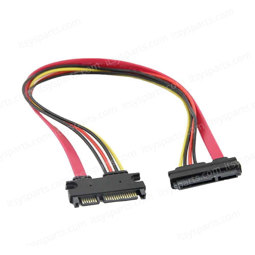 Serial ATA 7+15pin 2.5 HDD SATA and Power port extend cable total 50cm (Ref. 1-PER0007)