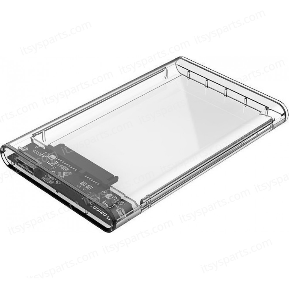 External Case Transparent HD enclosure Serial ATA 2.5''' USB 3.0 Black ORICO 2139U3-CR Transparent (Code 1-PER0003)
