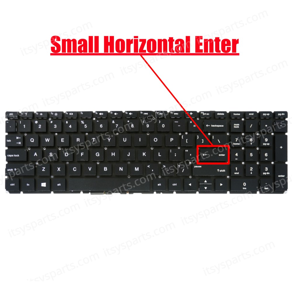 Laptop Keyboard HP 15-bs 925008-001 HP 15-bsO22nv HP 15-bsO22nv HP 250 G6 255 G6 TPN-C129 TPN-C130 15-bs001nv PK132042E02 SN7161 SG-87500-X2A 7J1760 (Ref.40478USNOFRAME)