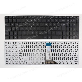Laptop Keyboard ASUS X555 X555B X555L X555LA X555LD X555LN X555LP X555UF X555UJ R512M F554L AND (Ref.40381UK)