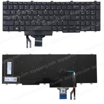 Laptop Keyboard DELL Latitude M7510 M7720 M7520 M5520 Series Laptop (Ref.40485USNOFRAME)