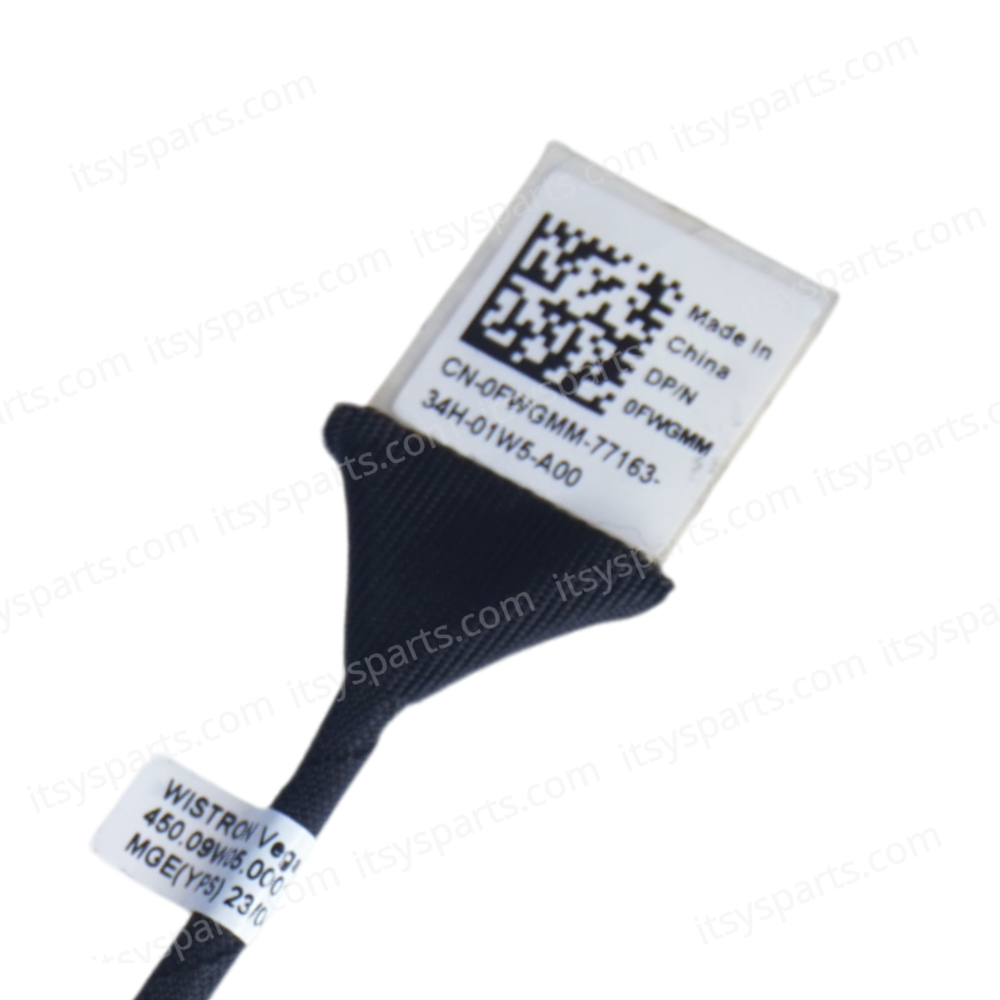 DC Power Plug Dell Inspiron 15 3562 3562 3565 3567 i3567-5664 15-3567 i3567-5185BLK-PUS i3567-5820BLK i3567-3919BLK 3576 (code 1-3505)