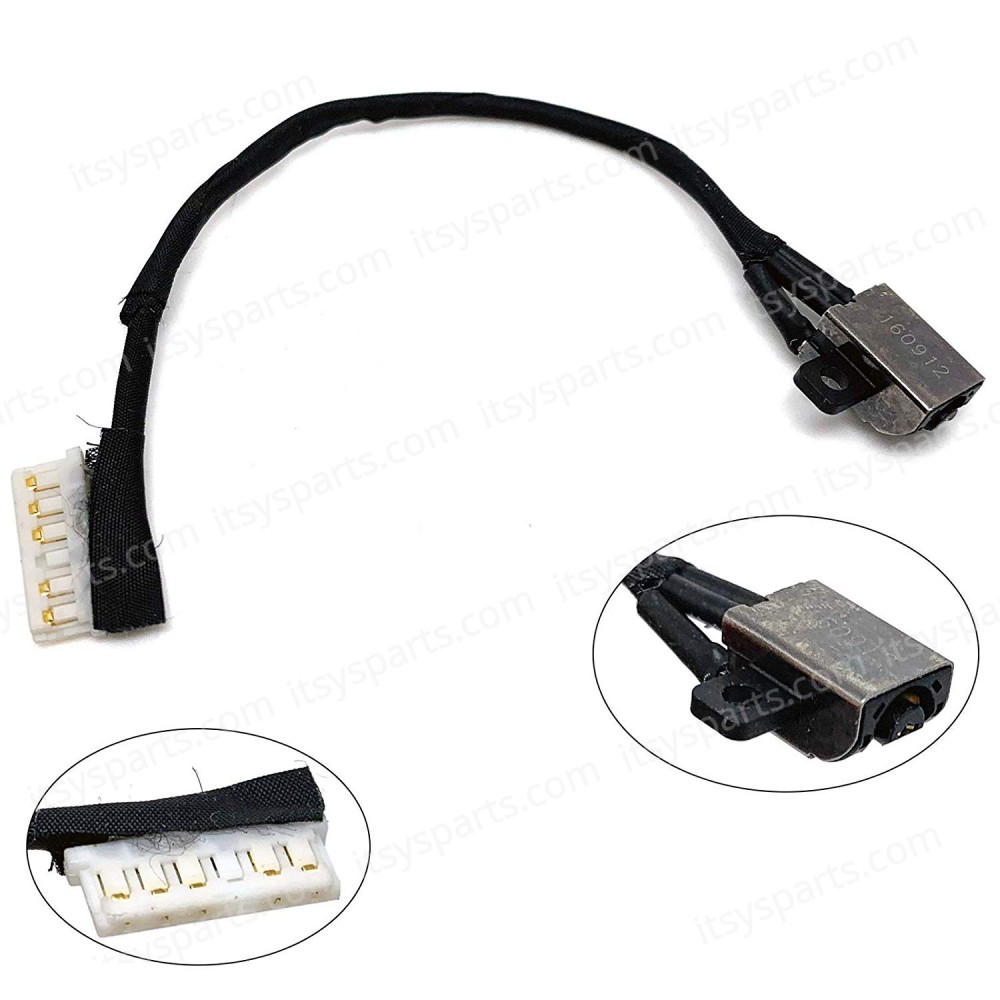 DC Power Plug Dell Inspiron 17 5770 5775 DC301011B00 2K7X2 17 i5770 i5775 DC301011800 02K7X2 (code 1-3507)