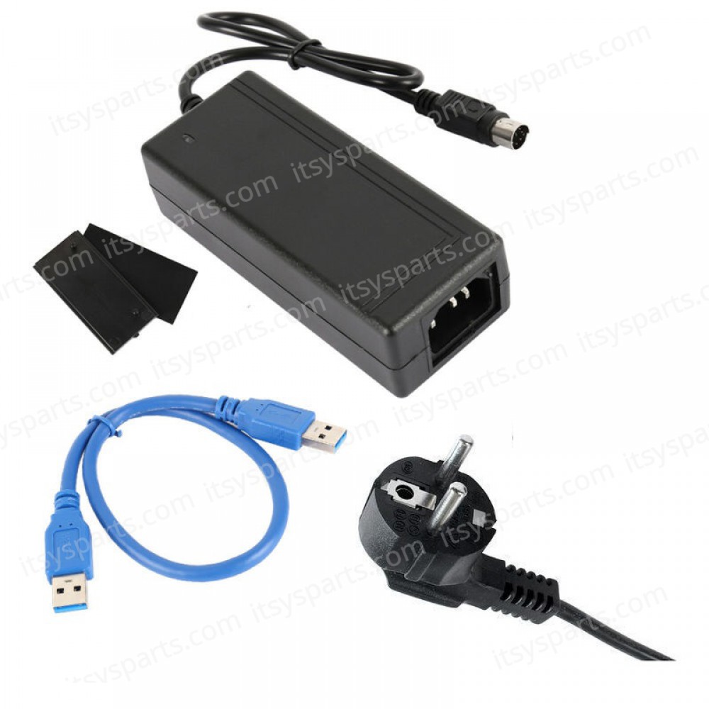 External HD enclosure Serial ATA 3.5'' USB 3.0 Black HD enclosure with external power supply (Code 1-PER0002)