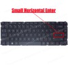 Laptop Keyboard HP Envy 4, 4-1000, 6 envy 6-1000 Envy 6-1000 Envy 6-1100 envy 6-1200 Series V135002AS2 PK130T52A00 698679-001 686836-001 (Ref.40206USNOFRAME)