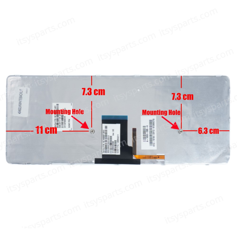 Laptop Keyboard SONY VAIO VPC-CA Series 148954241 9Z.N6BBF.B0U pcg-61713m 148954251 VPC-CA1S1E/G UK Layout Keyboard (Ref.40492UKWHITEBACKLIT)