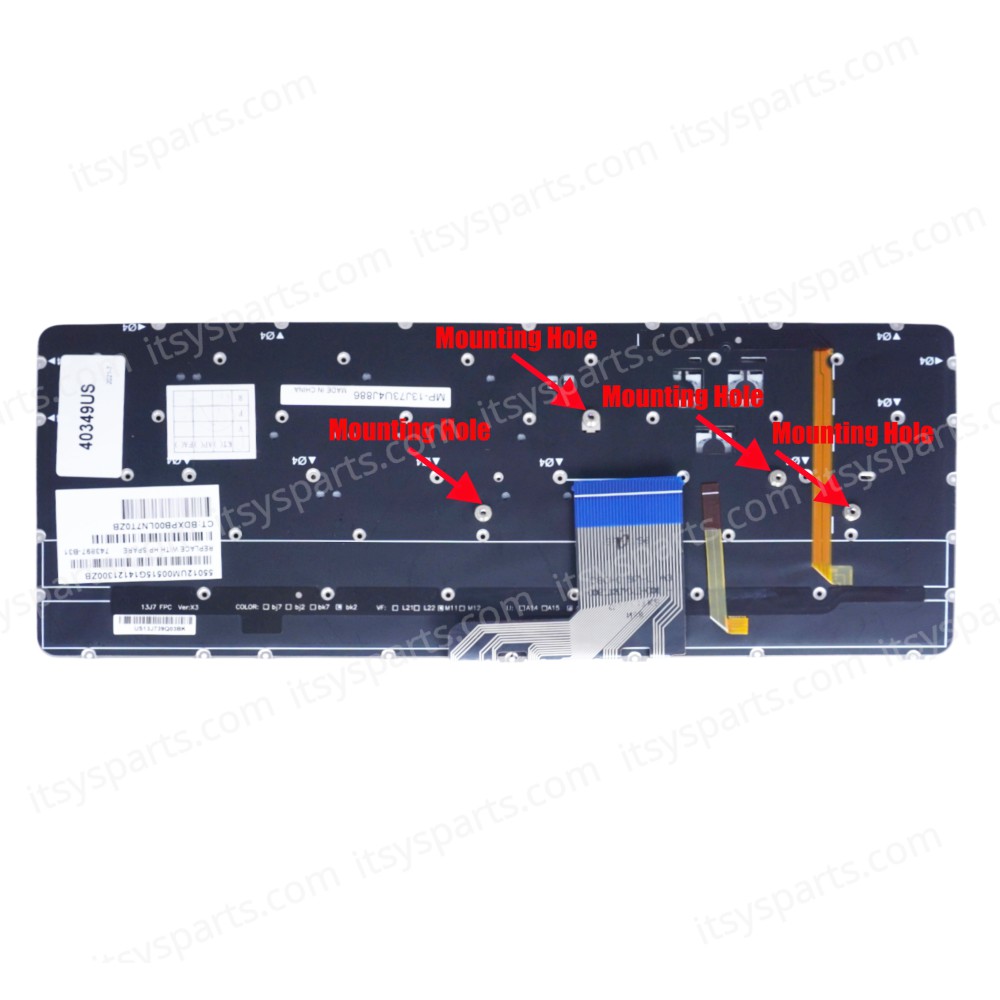 Keyboard Keyboard HP Spectre 13T 13.3