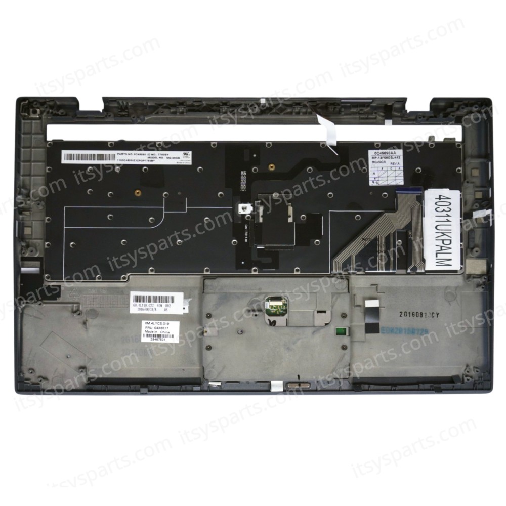Laptop Keyboard Palmrest for Lenovo ThinkPad X1 Carbon 2nd Gen 2014 0C45071 0C45137 4A406H MQ-69FC MP-13F56FCJ442 Pointer UK ( SKU.40311UKPALM )