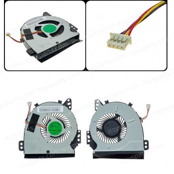 Laptop Fan - CPU Cooling Toshiba L40 L45 L40-A L40D-A L40t-A L45-A L45D-A L45TA 4PIN OEM H00000430 AB07005HX08 (Ref. 80516)