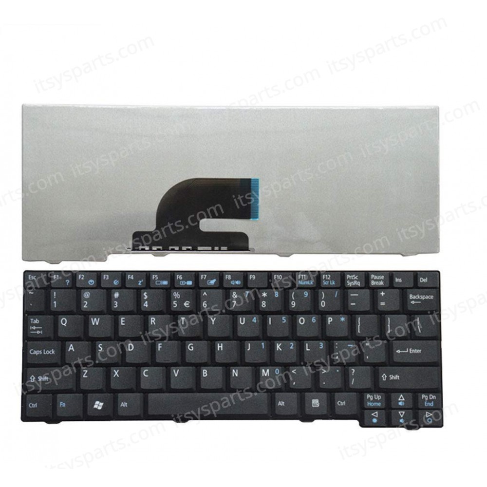 Laptop Keyboard Acer Aspire One ZG5 ZG8 ZA8 D150 D210 D250 EM250 KAV10 KAV60 US Layout (Ref.40500US)