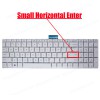 Laptop Keyboard HP 15-BS series HP 17-AK series HP 17-BS series HP 250 G6 255 G6 256 G6 Series V162602FS1 PK132045C00 (Ref.40478USWHITENOFRAME)