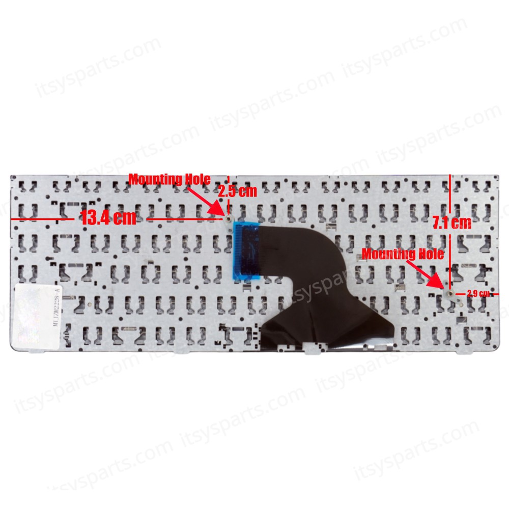 Keyboard Laptop Keyboard HP ProBook 4330s 4331s 4430s 4431s 4435s 4436s 646365-001 638178-001 MP-10L93US-930 6037B0056801 9Z.N6LSV.001 (Ref.40513US)