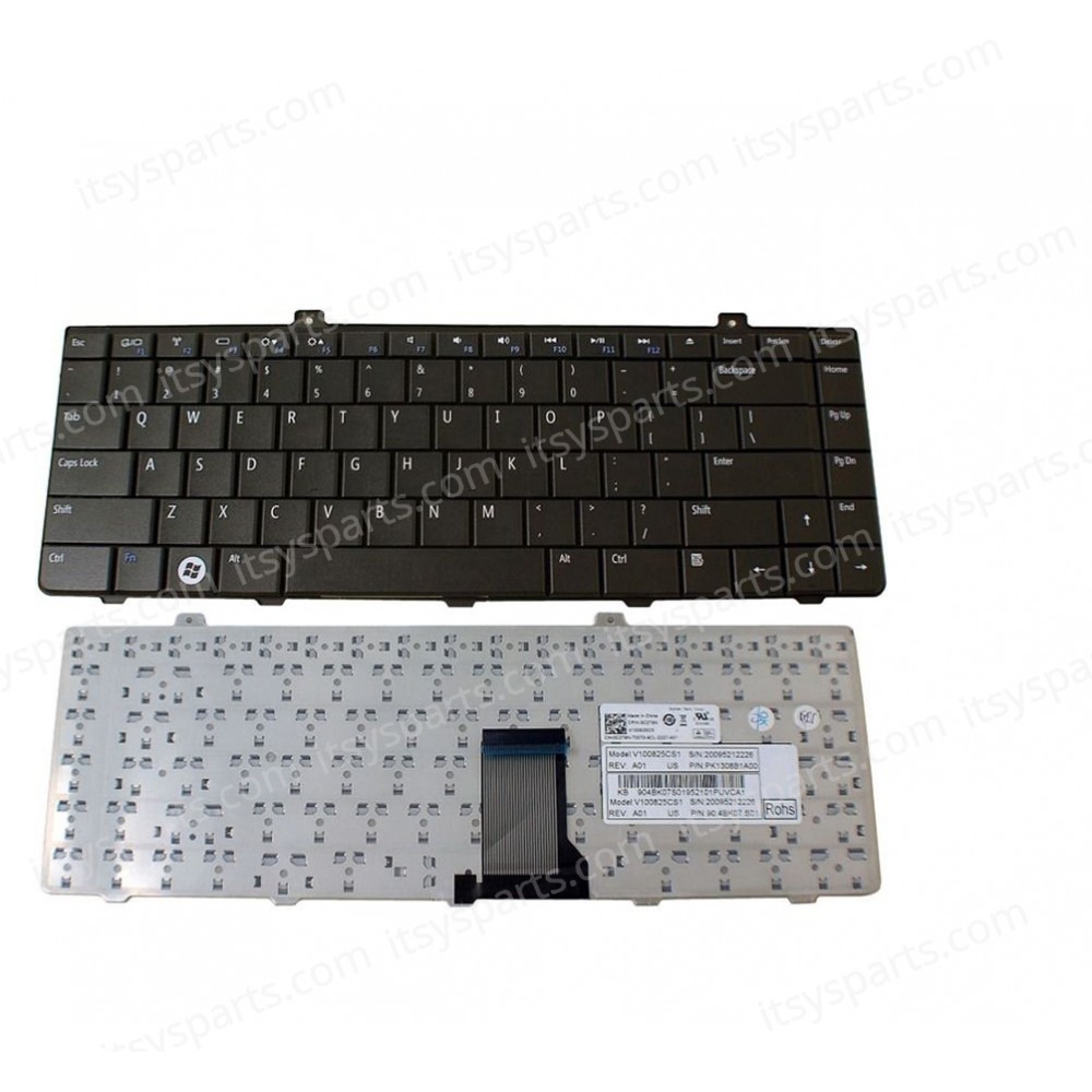Keyboard Laptop Keyboard Dell Inspiron 1320 0W865M 90.4BK07.S1B C279N 9J.N2F82.001 NSK-DK01B D172N 9Z.N2F82.00G NSK-DK01E ( SKU.40523US )