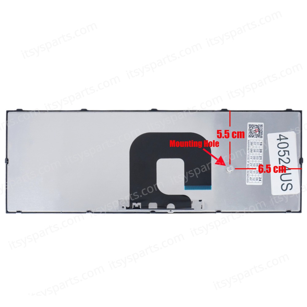 Keyboard Laptop Keyboard Sony Vaio A1842702A NSK-SC2SW VPC-YB VPC-YA 148965731 (Code 40524US)