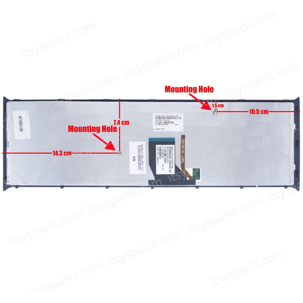 Keyboard Laptop Keyboard SONY VAIO VPCCB VPCCB VPC-CB 148954411 148954611 148954821 148954831 148954861 148954911 148954921 148954931 148954941 148954951 148954961 148955161 148955211 148955221 UK KEYBOARD NO FRAME (Ref.40156UK)