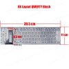 Laptop Keyboard for HP Pavilion TFT7600R ZD7100 ZD7000 ZD7200 ZD8000 Compaq NX9500 Series AENT1TPU017 406486-001 MP-04513US-6985L UK Black ( SKU.40528UK )