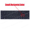 Laptop Keyboard Lenovo IdeaPad 310-15 310-15ABR 310-15ABR 310-15ABR 310-15IAP 310-15ISK 310-15IKB (Ref. 40387USNOFRAMEBACKLIT)